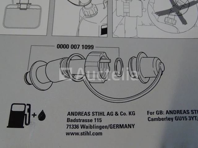 Schenktuit voor stihl jerrycan - afbeelding 4 van  4