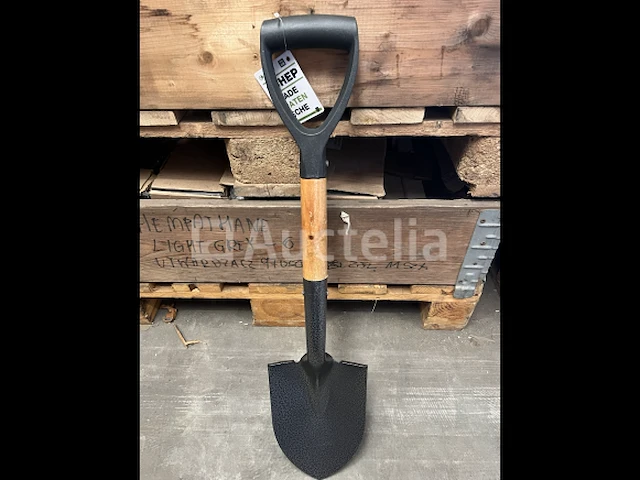 Schep 70 cm hout metaal - afbeelding 1 van  3
