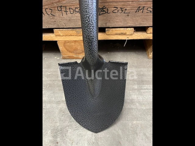Schep 70 cm hout metaal - afbeelding 1 van  3