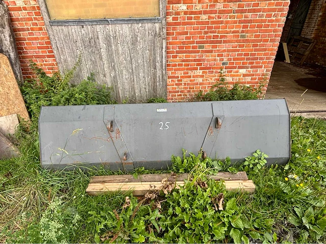 Schepbak 250cm met euro koppeling - afbeelding 1 van  3