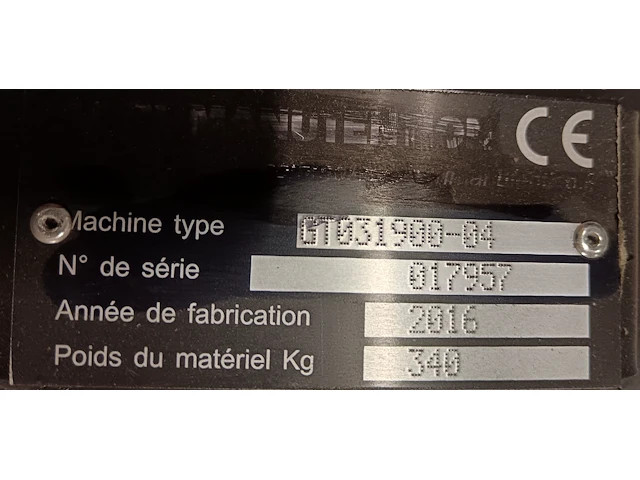 Schepbak voor caterpillar telehandler - afbeelding 3 van  3