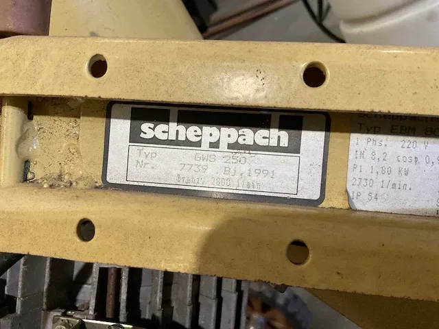 Scheppach gartenwolf gws 250 tuinhakselaar - afbeelding 4 van  5