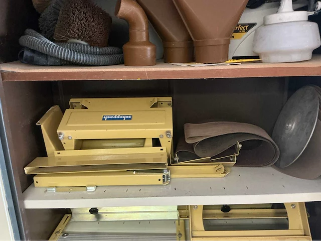 Scheppech lse-600 langbandschuurmachine - afbeelding 7 van  8