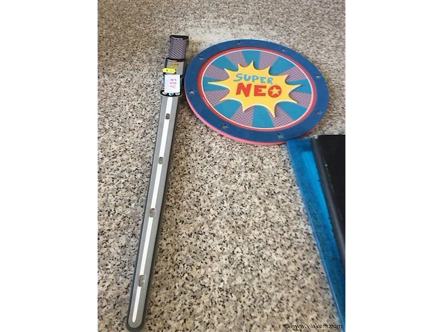 Schild en zwaard super neo - afbeelding 1 van  2