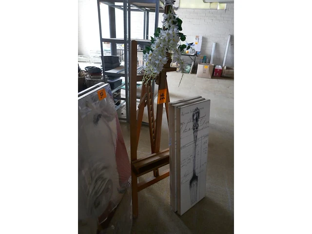 Schilderezel + canvassen - afbeelding 2 van  4