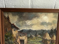 Schilderij - landschap - gesigneerd kungs - - afbeelding 1 van  5