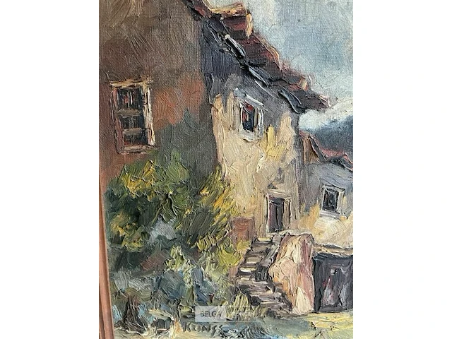 Schilderij - landschap - gesigneerd kungs - - afbeelding 3 van  5