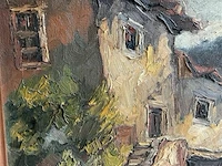 Schilderij - landschap - gesigneerd kungs - - afbeelding 3 van  5
