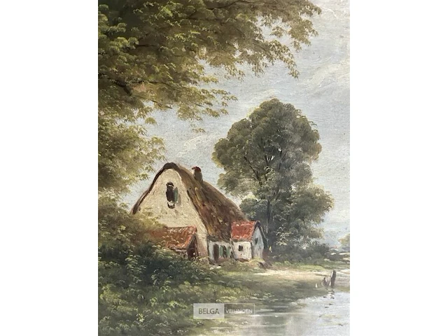 Schilderij - landschap - paul schouten - - afbeelding 3 van  5