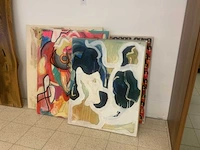 Schilderij (4x)