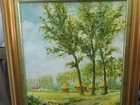 Schilderij 54x61cm landschap - afbeelding 1 van  3