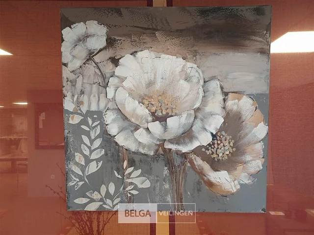 Schilderij bloem - afbeelding 1 van  1