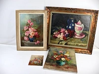 Schilderij bloemen (x10) - afbeelding 4 van  4