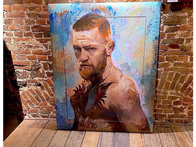 Schilderij 'conor mcgregor' - peter donkersloot - afbeelding 1 van  6