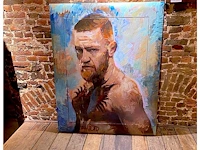 Schilderij 'conor mcgregor' - peter donkersloot