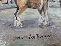 Schilderij, gesigneerd, olie op doek - afbeelding 2 van  5