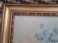 Schilderij, gesigneerd, zie foto's - afbeelding 2 van  9