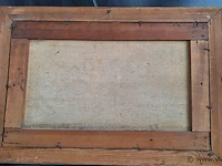 Schilderij, gesigneerd, zie foto's - afbeelding 8 van  9