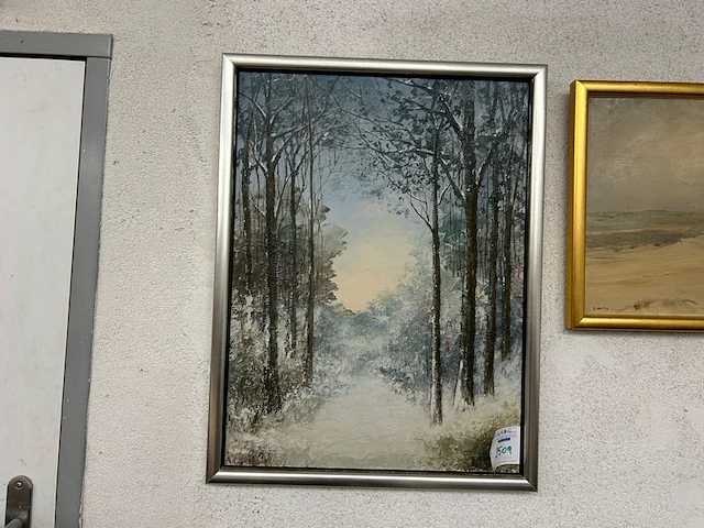 Schilderij giordani 1913 - afbeelding 1 van  8
