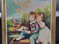 Schilderij gobelin - afbeelding 1 van  1