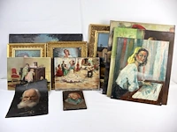 Schilderij gypsy (x10) - afbeelding 1 van  4