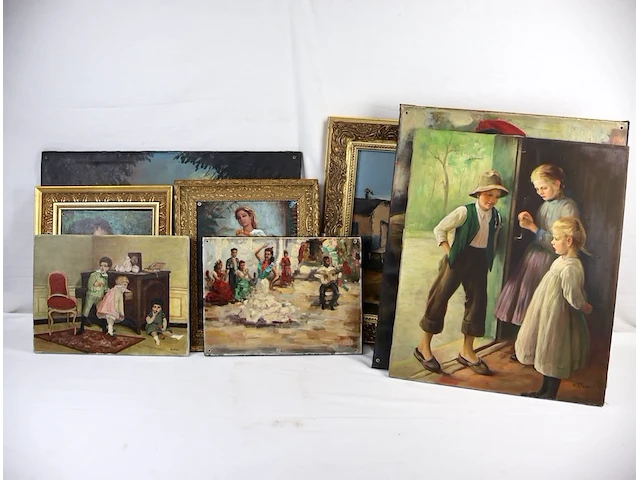 Schilderij gypsy (x10) - afbeelding 2 van  4