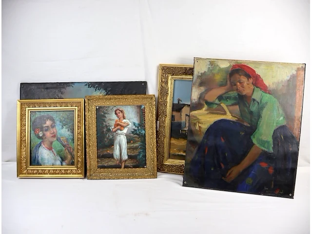 Schilderij gypsy (x10) - afbeelding 3 van  4