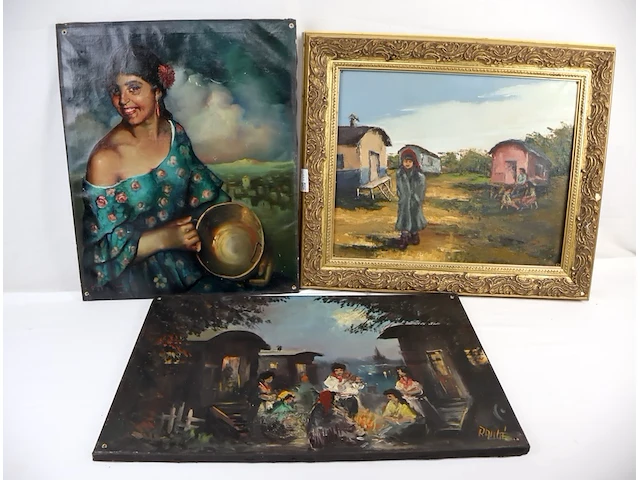 Schilderij gypsy (x10) - afbeelding 4 van  4