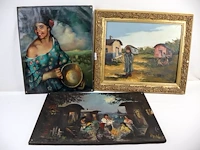 Schilderij gypsy (x10) - afbeelding 4 van  4