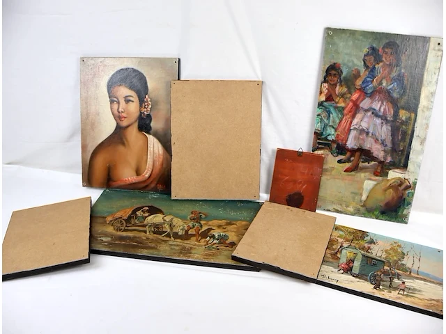Schilderij gypsy (x8) - afbeelding 4 van  4