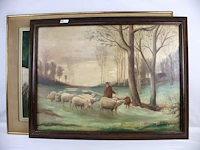 Schilderij herder (x4) - afbeelding 4 van  6
