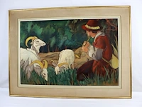 Schilderij herder (x4) - afbeelding 6 van  6