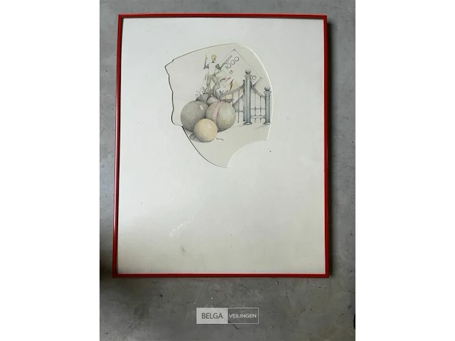 Schilderij 'het leven is van m'n ballen' - stijns tony - afbeelding 1 van  5