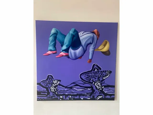 Schilderij jan bollaert, the communicator - afbeelding 1 van  4