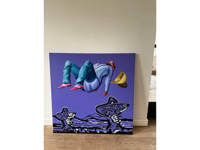 Schilderij jan bollaert, the communicator - afbeelding 4 van  4