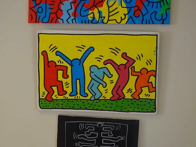 Schilderij keith haring (gecertificeerd) - afbeelding 2 van  6