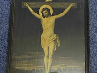 Schilderij "kruisiging" 54x43cm - afbeelding 1 van  5