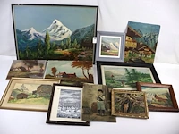 Schilderij landschap (x11) - afbeelding 1 van  5