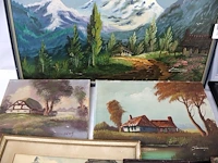 Schilderij landschap (x11) - afbeelding 2 van  5