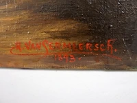 Schilderij landschap (x3) - afbeelding 3 van  7