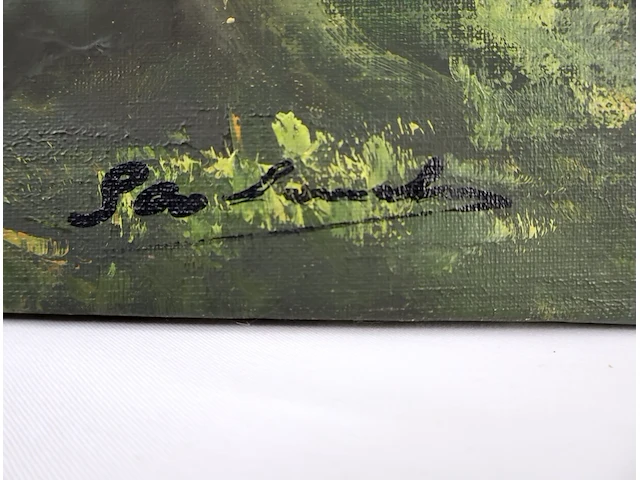 Schilderij landschap (x3) - afbeelding 5 van  7
