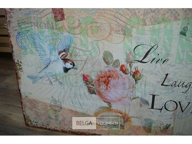 Schilderij (live, laugh, love) - afbeelding 3 van  3