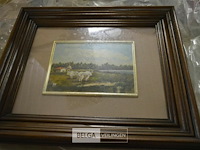 Schilderij marc fierens met certificaat 13x18 cm - afbeelding 2 van  4