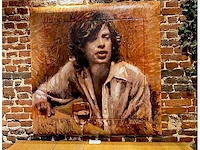 Schilderij 'mick jagger' - peter donkersloot