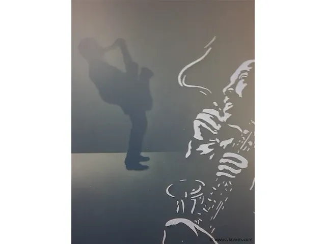 Schilderij 'miles davis' - afbeelding 1 van  3