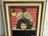 Schilderij naakt geld - - afbeelding 1 van  4