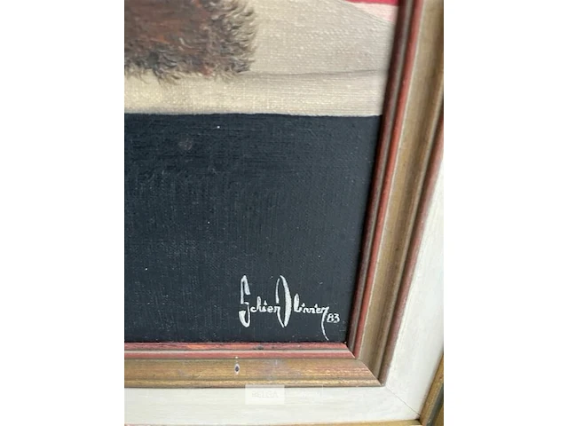 Schilderij naakt geld - - afbeelding 4 van  4