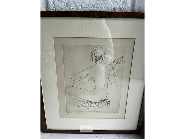 Schilderij naakt ' - afbeelding 1 van  5