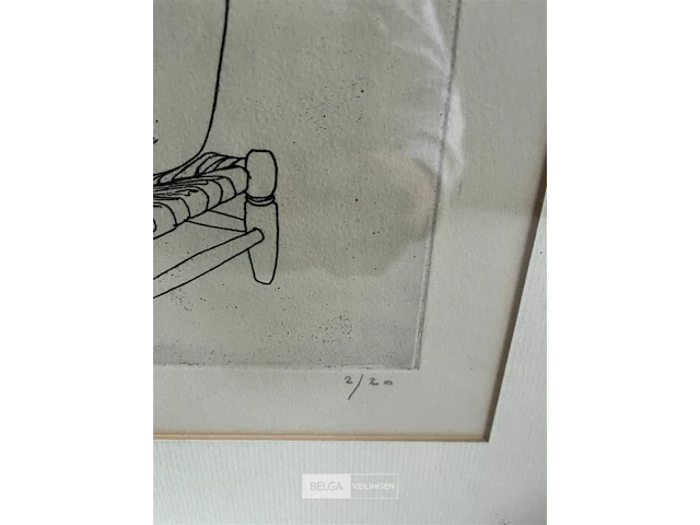 Schilderij naakt ' - afbeelding 4 van  5