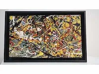 Schilderij naar jackson pollock - afbeelding 1 van  2